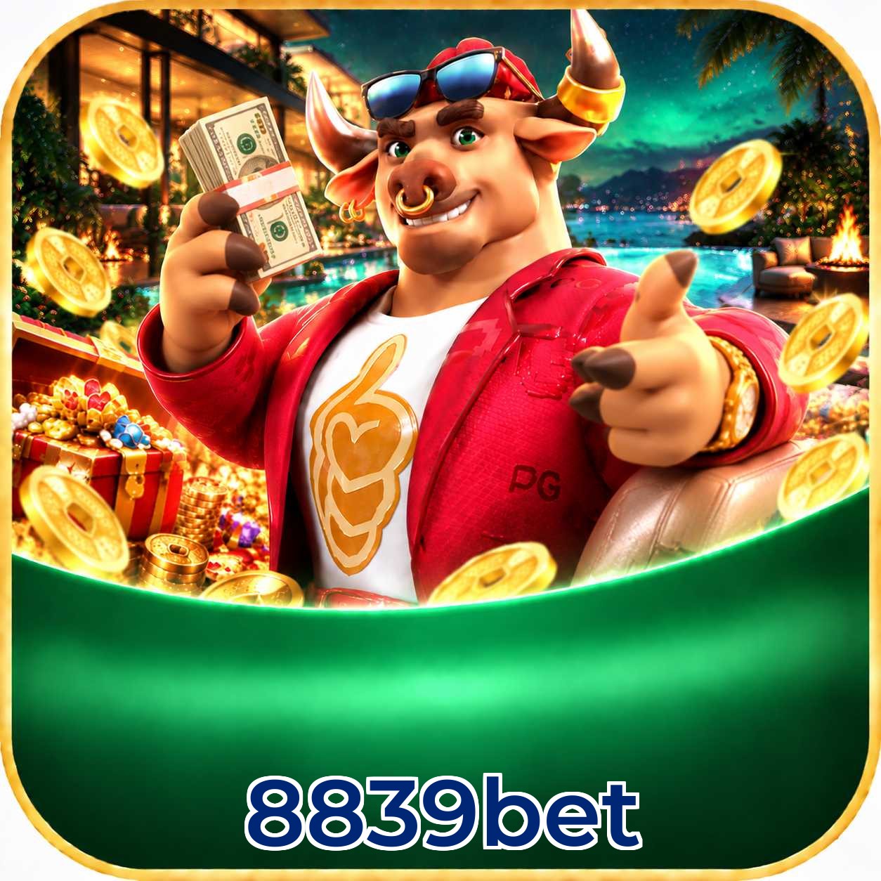 Contedo de jogos no canal Telegram 8839bet